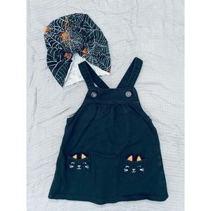Baby Girl Halloween Dress & Hat